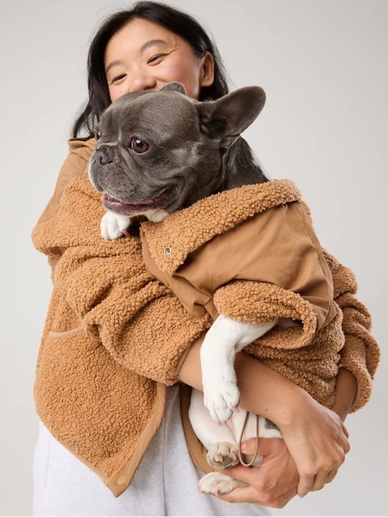 aerie Other - NWT OFFLEASH By Aerie Fluff Love Sherpa Dog Quarter Snap